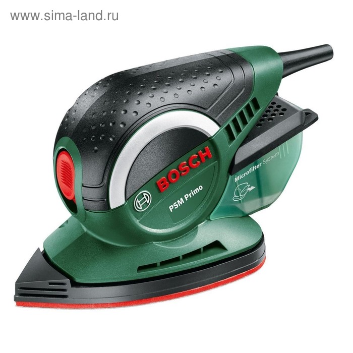 Вибрационная шлифмашина Bosch PSM Primo (0.603.3B8.020), ход платформы 1.4 мм - Фото 1