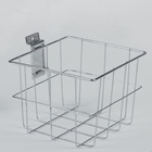 Полка-корзина для экономпанелей, 18×17×13 см, цвет хром - Фото 2