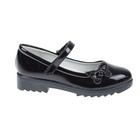 Туфли школьные для девочки SC-21459 (чёрный) (р. 32) - Фото 3