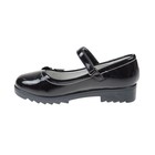 Туфли школьные для девочки SC-21459 (чёрный) (р. 33) - Фото 2