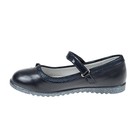Туфли школьные для девочки SC-21452 (синий) (р. 32) - Фото 2