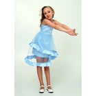 Платье нарядное для девочки, рост 164 см, цвет голубой 2Н59-4 - Фото 3