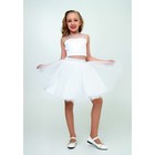 Платье нарядное для девочки, рост 146 см, цвет белый 2Н60-2 - Фото 1