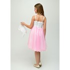 Платье нарядное для девочки+болеро, рост 140 см, цвет розовый 2Н9-10 - Фото 5