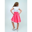 Платье нарядное для девочки+болеро, рост 140 см, цвет арбузный 2Н9-12 - Фото 4