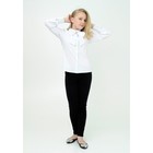 Блузка для девочки+бант, рост 146 см, цвет белый 2В17-3 - Фото 1