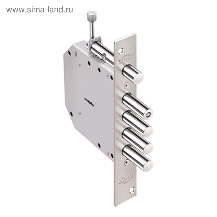 Замок врезной «Эльбор» Базальт 1.05.02.5.5 (071 ВЗ), с задвижкой, б/о, 5 ключей - Фото 1
