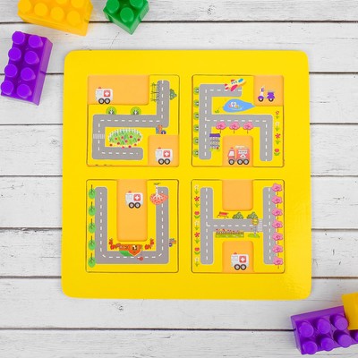 Развивающая игра «Составь картинку. Транспорт»