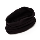 Комплект шапка двухсторонняя+снуд, размер 46-50 см, цвет молочный/чёрный В-0212мчр - Фото 5