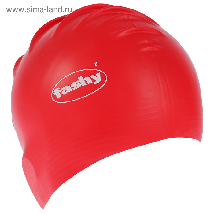 Шапочка для плавания FASHY Flexi-Latex Cap, арт.3030-00-55, латекс, цвет красный - Фото 1