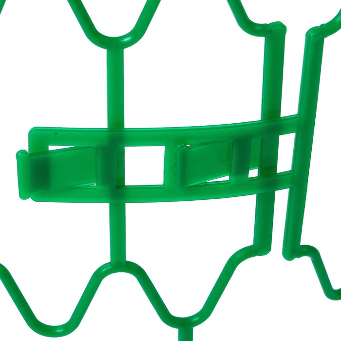 Кустодержатель для клубники, d = 15 см, h = 18 см, пластик, набор 10 шт., зелёный, «Волна» - фото 1911287324