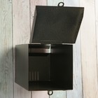 Ящик почтовый «Горизонталь», горизонтальный, без замка (с петлёй), квадратный, бронзовый - Фото 4