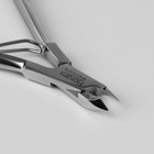 Кусачки маникюрные для кутикулы, 10 см, длина лезвия - 5 мм, цвет серебристый - Фото 2