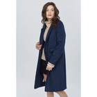 Пальто женское, размер 40, цвет тёмно-синий - Фото 1