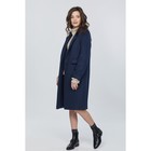 Пальто женское, размер 40, цвет тёмно-синий - Фото 3