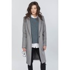 Пальто женское, размер 40, цвет серый - Фото 1