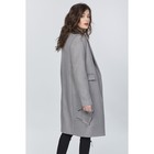 Пальто женское, размер 40, цвет серый - Фото 4