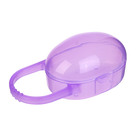 Контейнер для хранения и стерилизации детских сосок и пустышек, цвет фиолетовый - фото 108342344