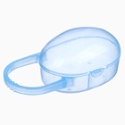 Контейнер для хранения и стерилизации детских сосок и пустышек, синий - Фото 2