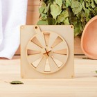 Вентиляционная крышка, 13×13 см, деревянная, «Добропаровъ» - Фото 2