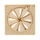 Вентиляционная крышка, 13×13 см, деревянная, «Добропаровъ» - Фото 4