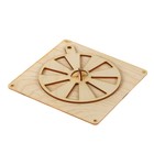 Вентиляционная крышка, 13×13 см, деревянная, «Добропаровъ» - Фото 5