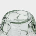 Кружка Доляна «Мяч», 500 мл, с крышкой и трубочкой, стекло, МИКС - Фото 7