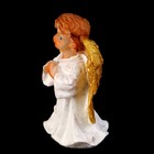 Сувенир полистоун "Ангел с золотыми крыльями в белом платье" в пакетике МИКС 5х3,3х2,3 см - Фото 4