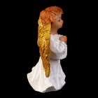 Сувенир полистоун "Ангел с золотыми крыльями в белом платье" в пакетике МИКС 5х3,3х2,3 см - Фото 5