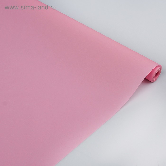 Пергамент флористический «Розовый», 0.5×10 м, 58 г/м² - Фото 1