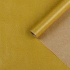 Бумага упаковочная крафт "Оливковая", 40 г/м² ,0,7 х 10 м - Фото 1