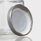 Баночка стеклянная для специй с металлической крышкой «Идиллия», 80 мл, 5,5×7 см - Фото 3
