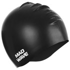 Силиконовая шапочка для плавания INTENSIVE, M0535 01 0 01W, цвет чёрный - Фото 1