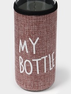 Бутылка для воды в чехле «Ротанг», 400 мл, h=20 см, МИКС - Фото 4