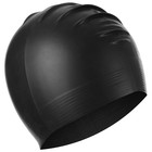 Латексная шапочка SOLID SOFT, цвет чёрный - фото 26182368