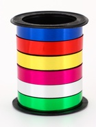 Лента упаковочная глянцевая, ассорти 0.8 см × 3 м (набор 6 цветов) - Фото 2