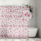 Штора для ванной комнаты Доляна «Пышные розы», 180×180 см, PEVA - Фото 2