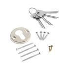 Замок накладной Димитровград «Омега» ЗН 1, цвет бронза - Фото 3