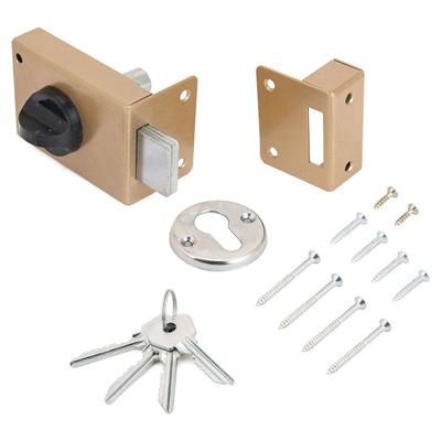 Замок накладной Димитровград «Омега» ЗН 1, цвет золото