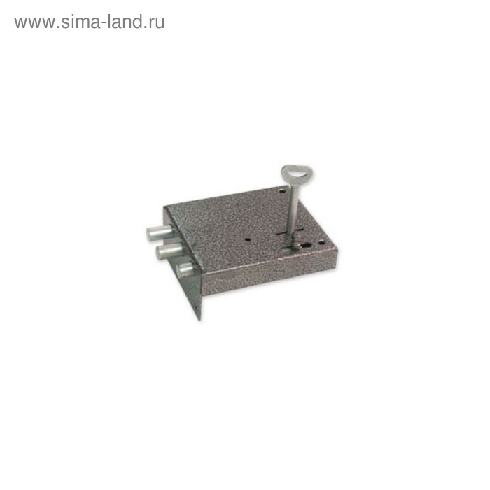 Замок накладной «Элтех» ЗН 4, с задвижкой, правый - Фото 1