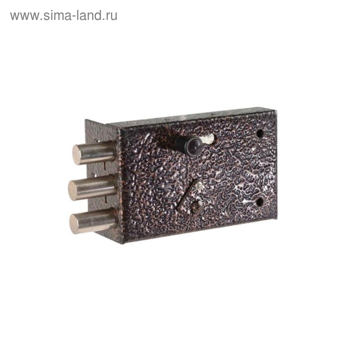 Замок накладной «Сенат» ЗНС3-5 М Соболь 128, 130×80×24 мм, б/о, 3 ключа - Фото 1