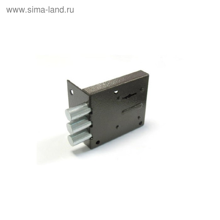 Замок накладной «Симеко» БИФ-0026×3, 90×77×18 мм, б/о, 3 ключа - Фото 1