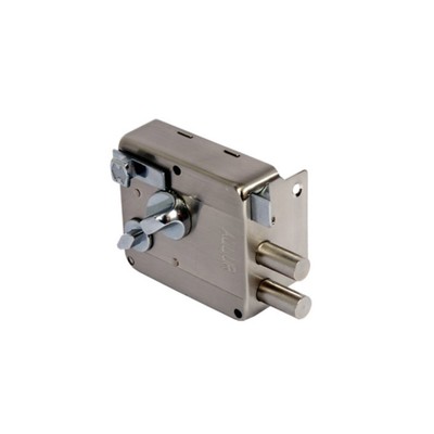 Замок накладной «АЛЛЮР» 556 GS-R, 86×77×25 мм, с/фиксатором, с/защелкой, 5 ключей