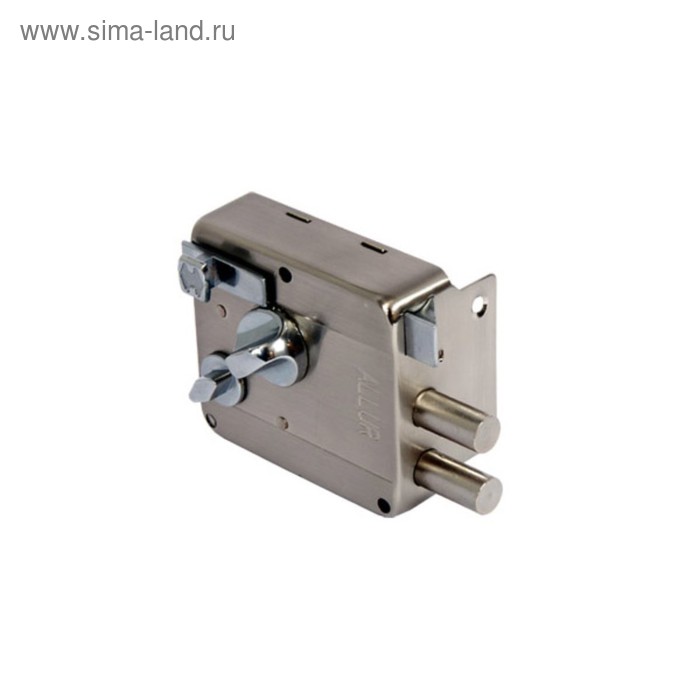 Замок накладной «АЛЛЮР» 556 GS-R, 86×77×25 мм, с/фиксатором, с/защелкой, 5 ключей - Фото 1