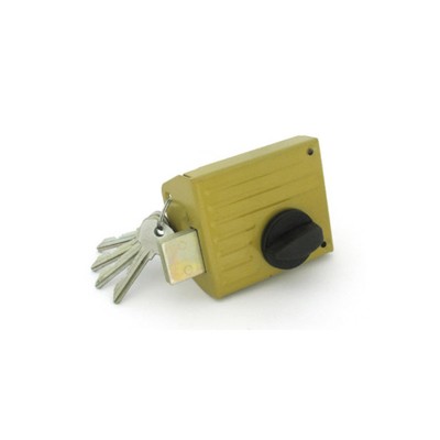 Замок накладной Димитровград «Зенит» ЗН1-2 (1-6), цвет золото