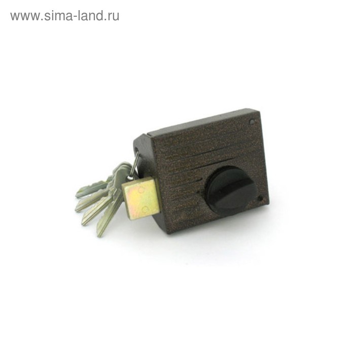 Замок накладной Димитровград «Зенит» ЗН1-2 (1-6), цвет медь - Фото 1