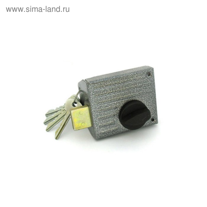 Замок накладной Димитровград «Зенит» ЗН1-2 (1-6), цвет серебро - Фото 1