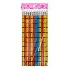 Карандаш чернографитный с ластиком «Полоски», твёрдость НВ - Фото 5