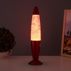 Светильник гель блеск хром цветной ракета 34.5×8.5 см - Фото 2