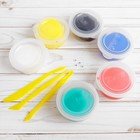 Набор для создания игрушек из массы для лепки "Сказочный сад", масса 6 банок по 16 г,3 стека - Фото 3